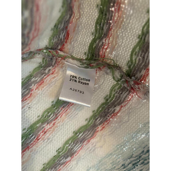 Vintage 90's Appleseed's Petites Colorful Knit Cardigan - Picture 6 of 8